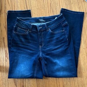 Time and Tru Women's Deep Indigo Skinny Jeans